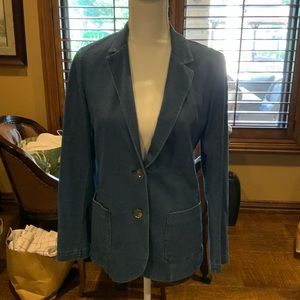 J.McLauphlin denim blue blazer
